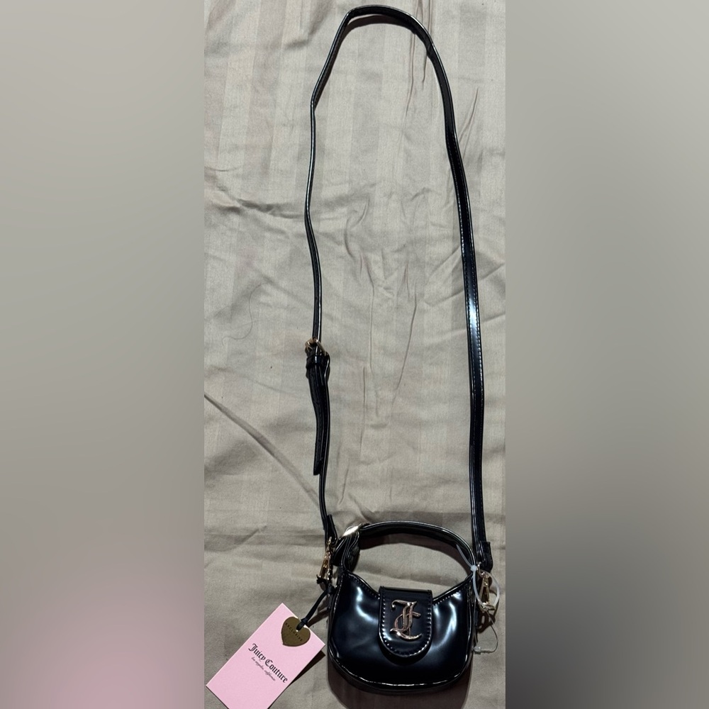 Juicy Couture Black Mini Crossbody Bag